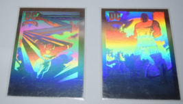 1992 FLASH and DARKSEID DCH2 &amp; DCH4  DC Holograms Impel Set - €8,65 EUR