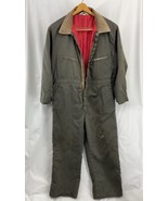 Vintage Key Imperial Outwear Men&#39;s Size L Regular Insulated Green Coveralls - $1,139.32 MXN