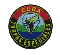 Cuba Tropas Especiales Rubber sleeve patch - $20.00
