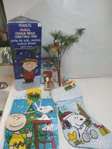 peanuts charlie brown christmas figure collection - $74.45