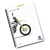 HUSQVARNA 2020 - FE 501s - OWNERS MANUAL - REPRINTED COMB BOUND - $24.93