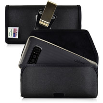 Samsung Note 9 and 8 Holster Metal Belt Clip Case Pouch Nylon Turtleback - $23.99
