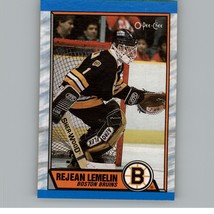 1989-90 O-Pee-Chee - #40 Reggie Lemelin - £1.45 GBP