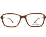 Brooks Brothers Eyeglasses Frames BB2015 6067 Brown Gold Square 54-17-140 - £29.39 GBP
