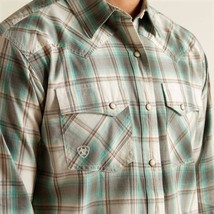 Ariat hansai retro snap long sleeve shirt Egret - $42.00