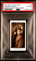 1931 Wills Cinema Stars Series 3 Tobacco Buster Keaton in Forward March ... - £50.05 GBP