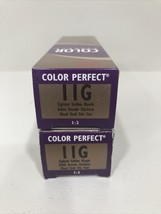 2 Wella Color Perfect Permanent Hair Creme Gel 2oz # 11G Lightest Golden Blonde - £7.65 GBP
