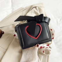 Fashion Heart-shaped Design Women Shoulder Bags Wild Strap Messenger Handbag Pur - £28.88 GBP