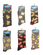 Mens Funky NEW NOVELTY SOCKS-Eggs-Beer-Pretzel-Watermelon-Food-Sour Cand... - $2.64+
