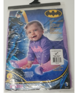 Batman Costume Baby 0-6 Months Cosplay Dress Up Jumper Cape Rubie&#39;s 2014 - $9.45