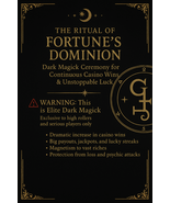 RITUAL Of FORTUNE&#39;S DOMINION / Elite Dark Magic Spell for High Rollers •... - $6,903.60 CAD