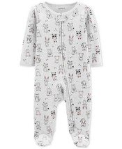 Carters Animal Print Thermal Footie - $168.34 MXN