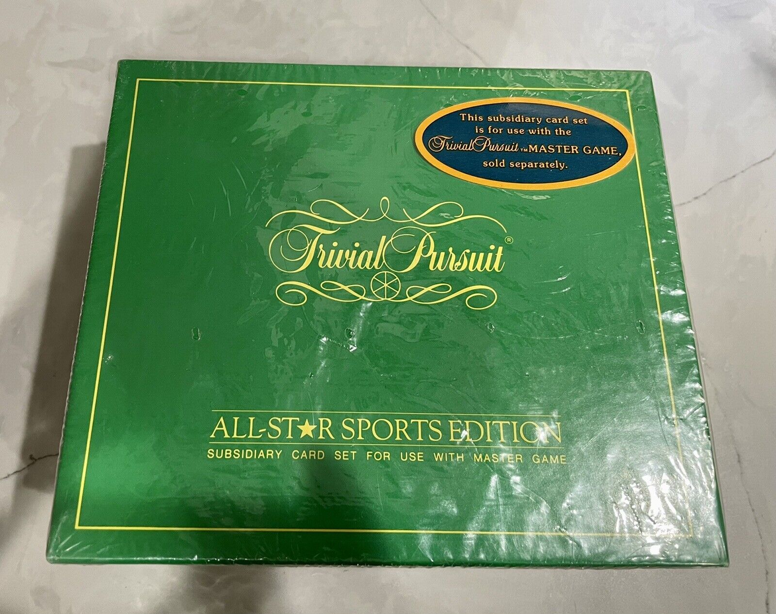 Trivial Pursuit Baby Boomer 1981 All Star Sports Edition Subsidiary Card Sets - £9.75 GBP