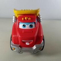 Chuck and Friends Dump Truck Tonka Toy Red Yellow Vehicle Car Size 7.5 Inches - £10.62 GBP