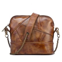 Retro Women Bag 2022 New Handmade Leather Shoulder Bags Ladies Mini Bags Leisure - £61.19 GBP