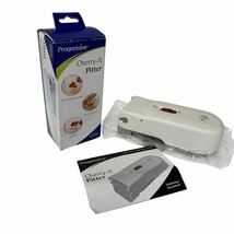 Cherry It Pitter Pits 4 Cherries at Once By Progressive New Open Box - $15.81