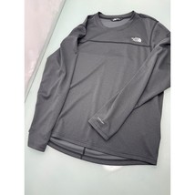The North Face Men Performance Shirt Activewear Long Sleeve Black Large L - $19.77