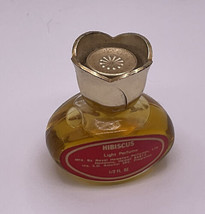 Orig VINTAGE Perfume Royal Hawaiian Hibiscus 1/2 oz Glass MINI Bottle FULL - £10.05 GBP