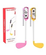 Golf Clubs For Nintendo Switch Joy-Con Controllers, 2 Pack - Switch Game... - £26.73 GBP
