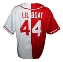 Lil Yachty Lil Boat Baseball Jersey Button Down Red White Any Size image 5