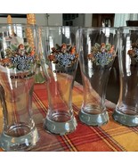 4 RainForest Cafe Pilsner Glass Orlando Animal Kingdom 2 Dark Palm 2 Gre... - €21,49 EUR