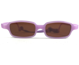 Miraflex Sonnenbrille Neu Baby 2 Lila Rechteckig Rahmen Mit Braune Linse... - $94.81 CAD