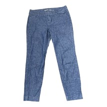Old Navy Pixie Denim Crop Pants Size 2 Blue Womens Jeans Stretch Mid-Rise 28X26 - £15.57 GBP