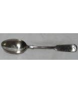 Meriden Brita Co SilverPlate Straight Back Fiddle Table Spoon 7 3/16&quot; Ra... - £7.83 GBP