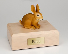 Rabbit Brown Figurine Pet Cremation Urn Available in 3 Different Colors ... - £133.67 GBP+