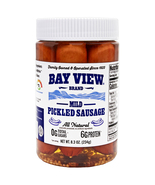Bay View Packing Tavern Style Smoked Pickled Sausage - 12 Pack case of 8... - $99.95