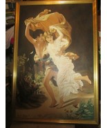 Cot The Storm Interpretation Painting framed Romero Villmino Philippines... - £133.09 GBP