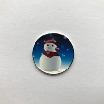  &quot; MERRY CHRISTMAS SNOWMAN 2  &quot; GOLF BALL MARKER. - $3.41