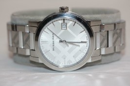 Women&#39;s Burberry Watch The City BU9144 Silver Dial Stainless Steel Swiss Quartz - £176.05 GBP