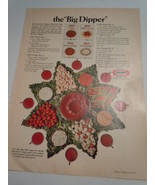 Vintage Kraft Big Dipper Recipes Print Magazine Advertisement 1968 - £4.71 GBP