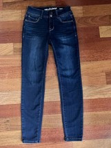 Wildflower Juniors Size 1 Blue Denim Jeans The Ultra fit Skinny Stretch ... - £10.07 GBP