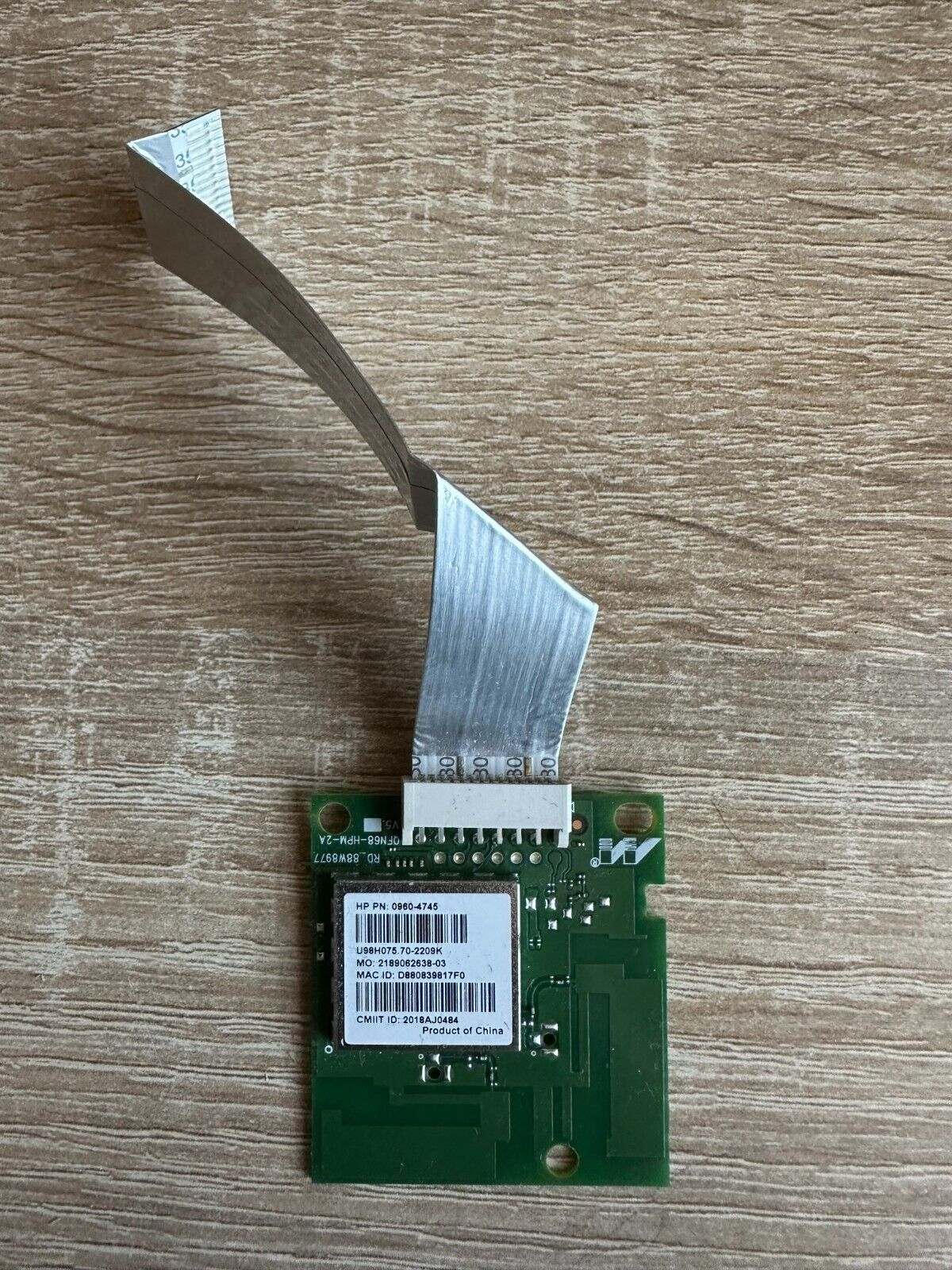 Genuine HP WiFi Card PCB 0960-4745 for HP LaserJet Tank printer VCVRA-1712 - $17.33