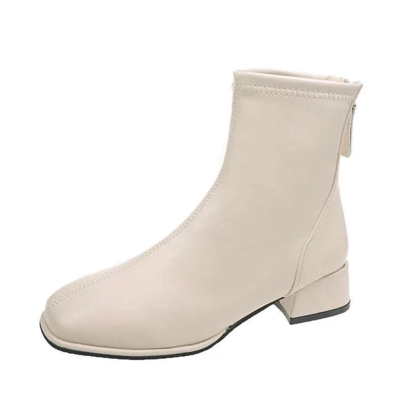  Warm Plush Snow Boots Ladies Pu Leather Shoes  Ladies Casual Jason s Botas Muje - £252.52 GBP