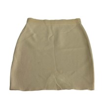 escada germany merino wool beige Knit pull on skirt EU Size 34 - £31.65 GBP