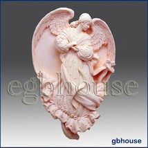 egbhouse,2D Silicone Soap/plaster/polymer clay Mold-Angel of Conception ... - £23.63 GBP