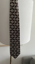Vintage Pierre Balmain Preppy Retro Abstract Multicolor Silk Tie - $379.09 MXN