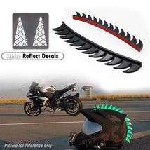 Rubber Dirt Biker Motocross Mohawk Biker Helmet Mohawks Spikes Motorcycl... - £8.60 GBP