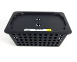 IKEA Rundbal Storage Basket W/ Lid Stackable Black 11x7.5x5&quot; New  - $18.79