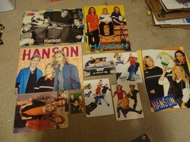 Hanson teen magazine poster clipping  90&#39;s Bravo Teen Beat MMMBOP hard t... - $15.00