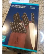 HENCKELS Solution Razor-Sharp 15-pc Knife Set, German Engineered Informe... - £102.31 GBP