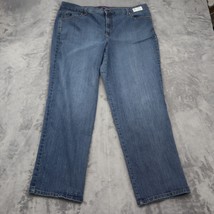 Gloria Vanderbuilt Jeans Pants Womens 18W Blue Denim Casual Amanda Preppy - $24.63