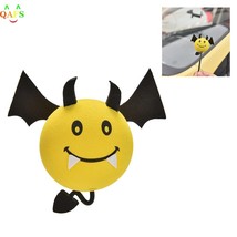 Yellow Little Cute Funny  Doll Antenna Balls Plush EVA Foam Aerial Toppers Decor - £57.63 GBP