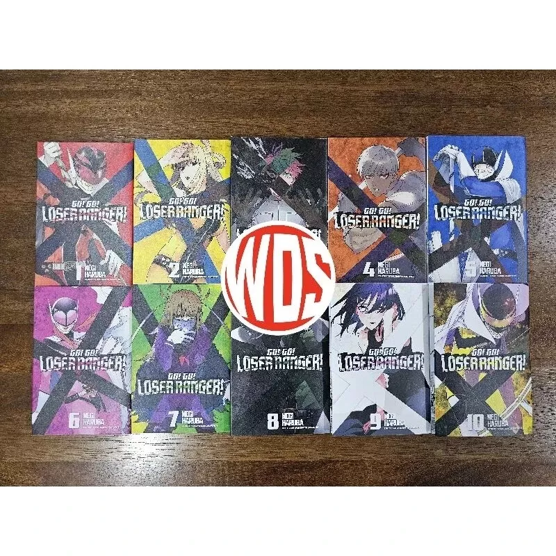 New Comic Manga Go! Go! Loser Ranger! Volume 1-10 English Version + FAST... - $287.10 CAD