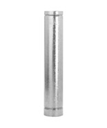 Selkirk Round Gas Vent Pipe 3 &quot; Dia. X 2 Ft. #3rv-24 Type B 500 Deg. Al 100 - $45.39