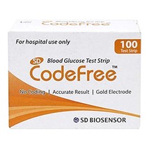 2 X Sd Code free Blood Glucose Monitoring System, (100 Strips)-Glucomete... - £35.02 GBP