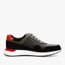 The Rakka Black & Red Leather Men Sneaker Final Sale! image 6